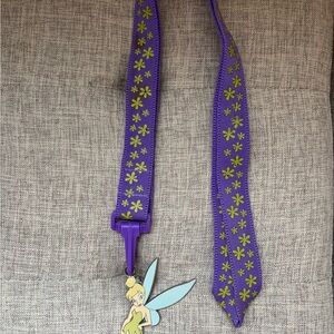Vintage Tinkerbell 2004 Pin Trading Lanyard with Character Charm